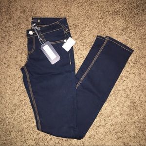 JUST USA dark skinny jeans